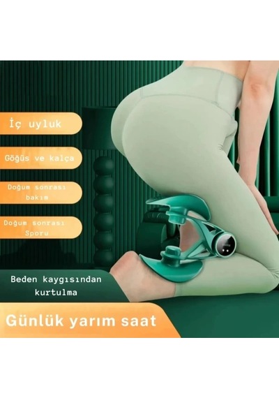Kadınlar İçin Sayaçlı Bacak Kası Egzersiz Aleti Renkli