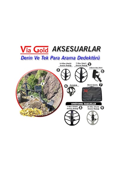 Asya Dedektör Via Gold Dedektör