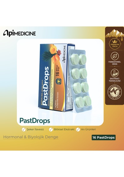 Apimedicine Pastdrops Biyolojik Denge Destekleyici Şekersiz Bitkisel Drops