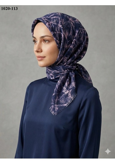 Dolce Life Dolce Cool Desenli Dimi Pamuk Eşarp 1020-113 Çok Renkli