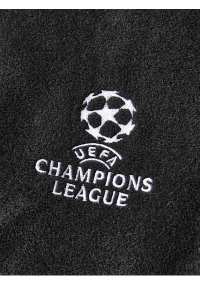Galatasaray Ucl Erkek Yarım Zip Sweatshirt E252226 Siyah