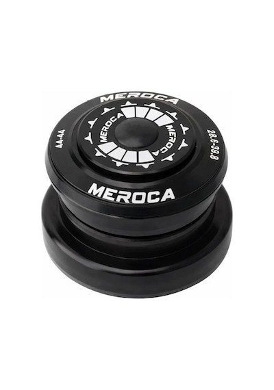 Meroca Konik Kadro Furş Takımı 1-1/5 Alüminyum Rulmanlı Furş Takımı Siyah Renk 44/56mm