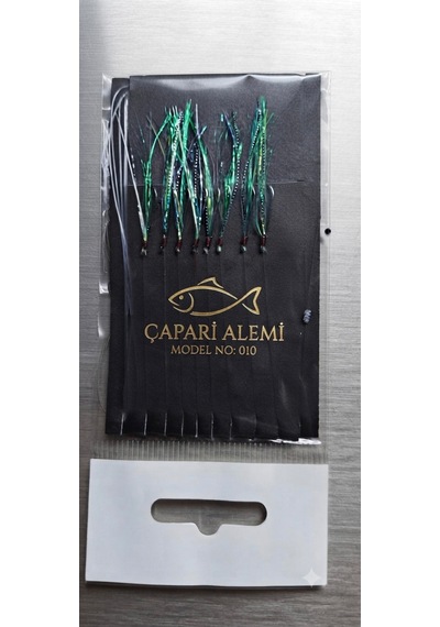 Çapari Alemi Glowlu Yeşil Çapari İstavrit,kolyoz,tral,mezgit Çaparisi Sabah Suyu -akşam Suyu Çaparisi