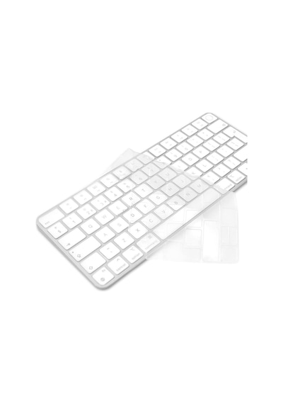 Klavye Koruyucu Apple Uyumlu iOS  Magic Keyboard-3 Uk-tr A2449 A2450 İle  Silikon Kılıf 001