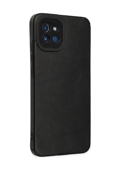 Samsung Galaxy A03 Kılıf Loop Deri Silikon - Siyah Çok Renkli