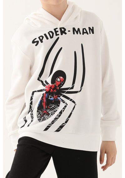 Spider Man D4837-3 Çocuk  Krem Eşofman Takımı