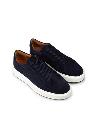 Deery Erkek Hakiki Süet Lacivert Sneaker Ayakkabı - E4182mlcve01 Lacivert