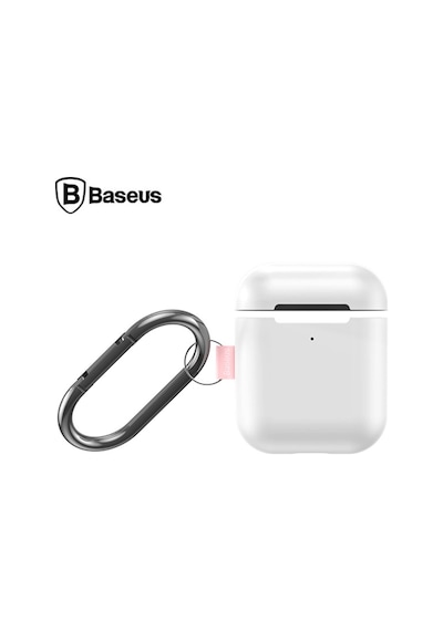 Baseus Woven Label Hook Apple Uyumlu AirPods Koruma Kilif+Anahtarlik 248667842 - Renk / Füme