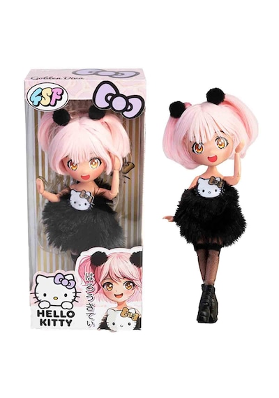 Hello Kitty Moda Bebek Lisanslı Kawaii Koleksiyon Oyuncağı 001