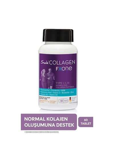 Suda Collagen Fxone Tip I-ıı-ııı Kolajen 60 Tablet