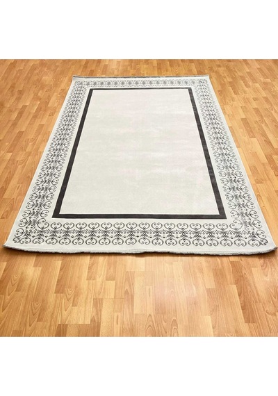 Nazende 200 X 300 Bambu Yün Halı Gri