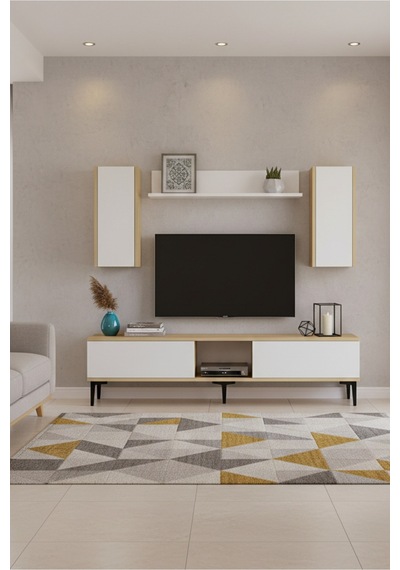 Tvr1599db Aplos Tv Ünitesi Takımı Safirmeşe-beyaz 150cm