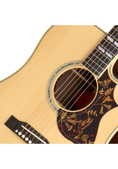 Epiphone Hummingbird Deluxe Ec Elektro Akustik Gitar Natural