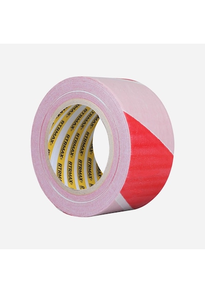 Rnu201 Emniyet İkaz Bandı Kırmızı-beyaz / 60 Mm X 180 Mt
