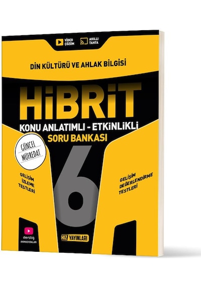Hız 6. Sınıf Hibrit Din Kültürü Ve Ahlak Bilgisi Konu Anlatımlı