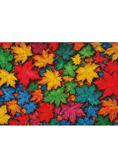 Renkli Yapraklar 1000 Parça Puzzle