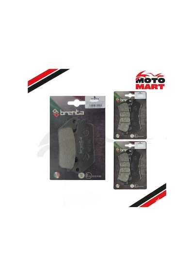 Honda Vfr 800 X Crossrunner 2011-2014 Ön Ve Arka Balata Takımı Brenta Brt0502