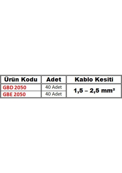 80 Parça Izoleli Dişi Ve Erkek Terminal Ekonomik Seti