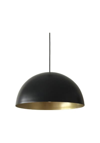 Mylights Retro Mat Siyah Içi Gold Metal Sarkıt Avize Retro Sar