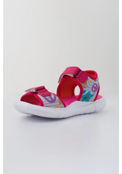 Pepino Dudino Paris Hafif Cırtlı Filet Çocuk Sandalet Pembe