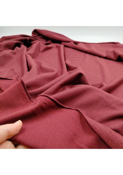 İki İplik Kumaş Bordo