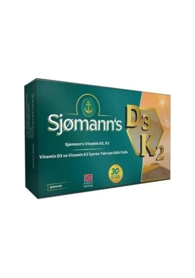 's D3 Ve Vitamin K2 İçeren Takviye Edici Gıda 30 Adet Çiğnenebilir Jel Form