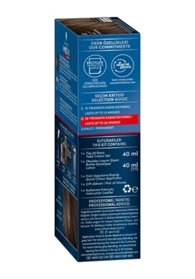 Schwarzkopf Men Perfect Beyazlara Karşı Jel Boya 50 Açık