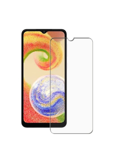 Samsung Galaxy Uyumlu A04 Nano Kırılmaz Cam Ekran Koruyucu Şeffaf