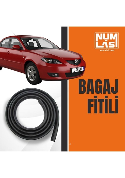 Mazda 3 Sedan 2003-2008 Bagaj Fitili-a Kalite-numlas-nm4127