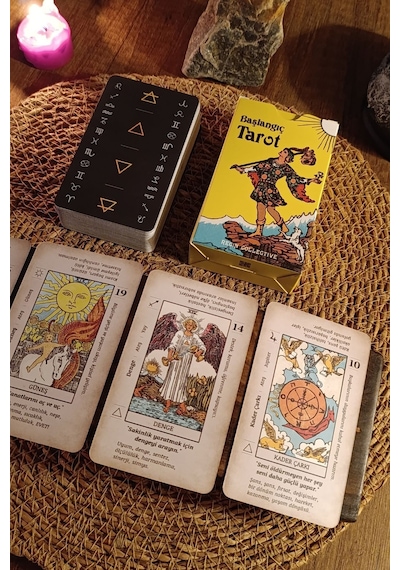 Başlangıç Tarot Destesi 78 Kart - Arındırma Kesesi Hediyeli