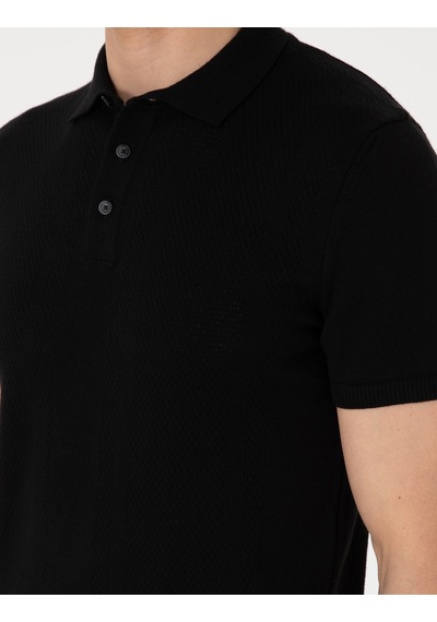 Pierre Cardin Erkek Siyah Kazak /triko 50305976-vr046 Siyah