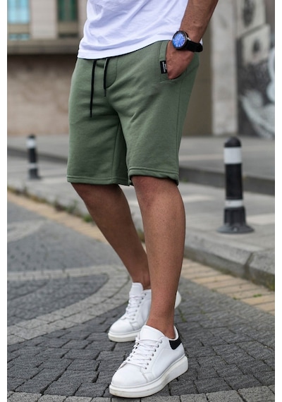 Madmext Haki Erkek Regular Fit Şort 4842
