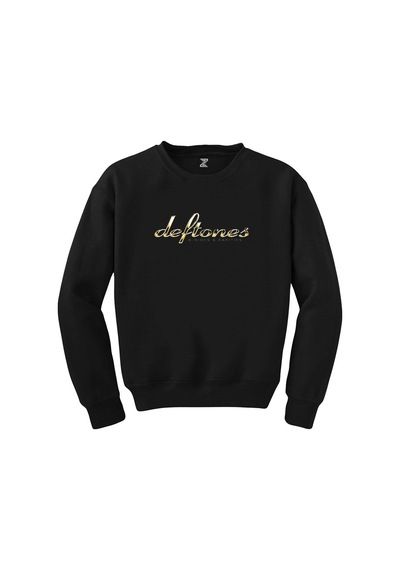 Deftones B-Sides Siyah Sweatshirt Beyaz