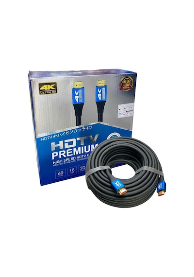 Electroon 4k Ultra Hd 15metre Hdmı Kablo Hdtv Premium Yüksek Hızlı