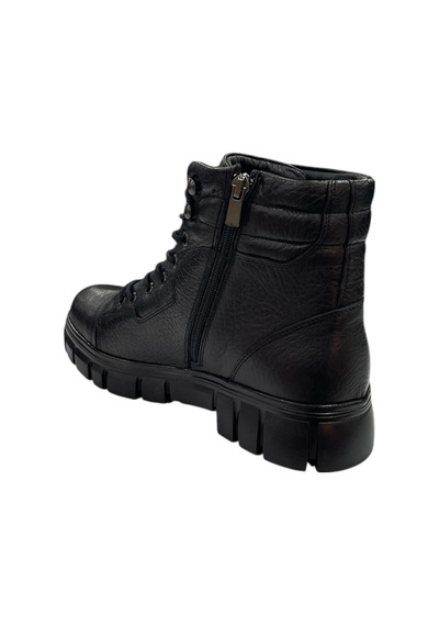 Voyager 3881 Erkek Casual Deri Bot Kış 24 Siyah