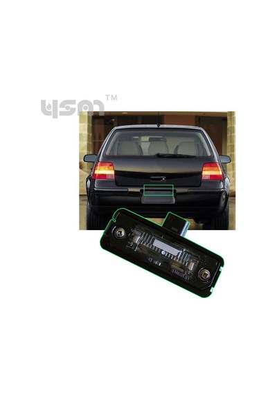 Volkswaegen 1998-2004 Golf4 Plaka Lambası 1j6943021