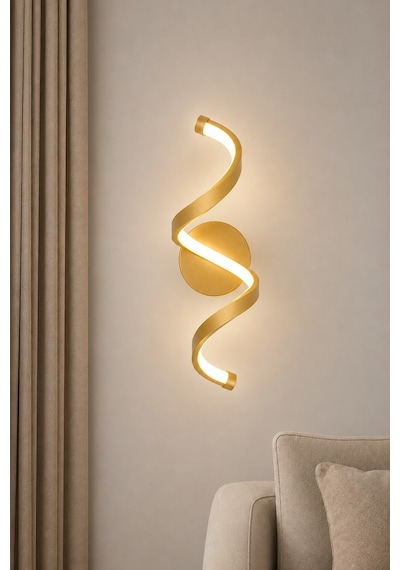 AvizeGO Sora Modern Led Duvar Apliği Günışığı Eskitme