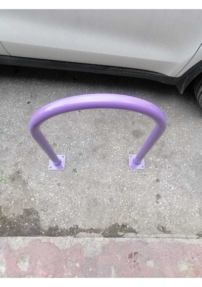 Bisiklet Park Demri Bisiklet Park Yeri Metal 1 Adet Mor