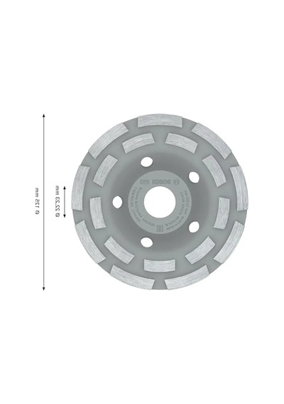 125 Mm Beton İçin Elmas Taşlama Diski, Uzman Aksesuarlarla