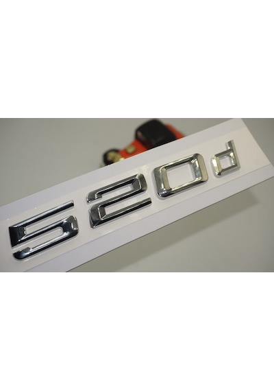 Dk Tuning Bmw 520d Bagaj Krom Metal Yazı Logo Arma