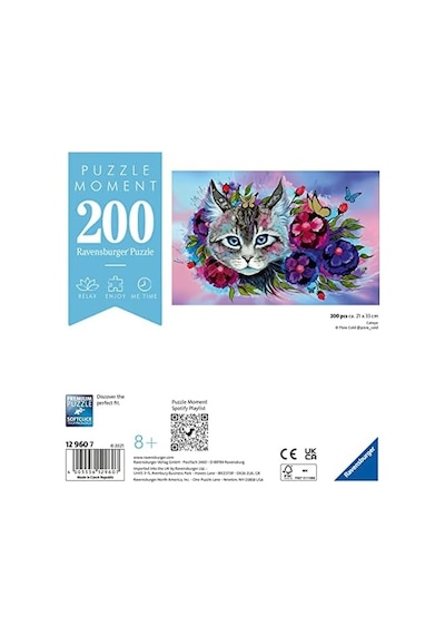 129607 200 Parçalı Puzzle Kedi