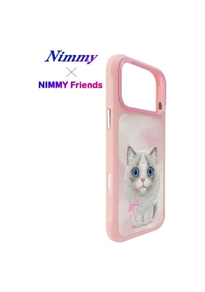 Nımmy Friends 17 Pro 3d Nakış İşlemeli Ragdoll Kedi Desenli Büyük Göz Serisi Metal Çerçeveli Düz Kılıf Pembe Çok Renkli Nımmy Friends 17 Pro 3d Nakış İşlemeli Ragdoll Kedi Desenli Büyük Göz Serisi Metal Çerçeveli Düz Kılıf Pembe Çok Renkli
