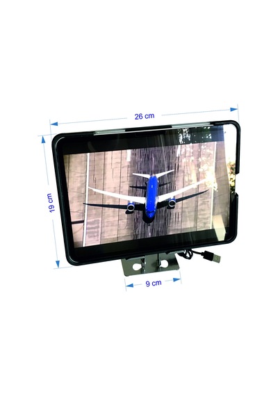 Sakoya Fanlı Tablet Standı Çok Açı Ayarlı 304 Kalite Pasllanmaz, Yükselti Ayarlı