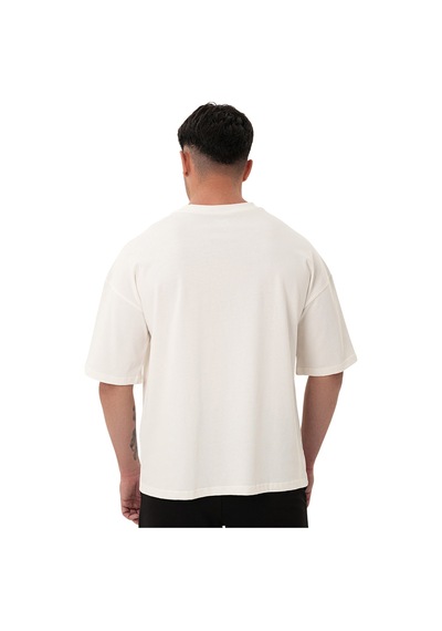 Musclecloth Icon Heavyweight Oversize T-shirt Kırık Beyaz Kırık Beyaz