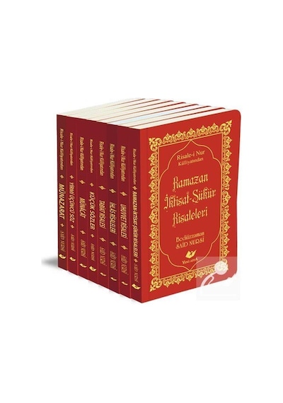 Risale-i Nur Külliyatı (Cep Boy, 8 Kitap) (Bez Cilt, Sayfa İçi...