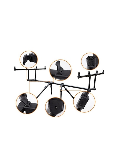 Captain 7646 Carp Sehpa Alarm Swinger 4lü Combo Set