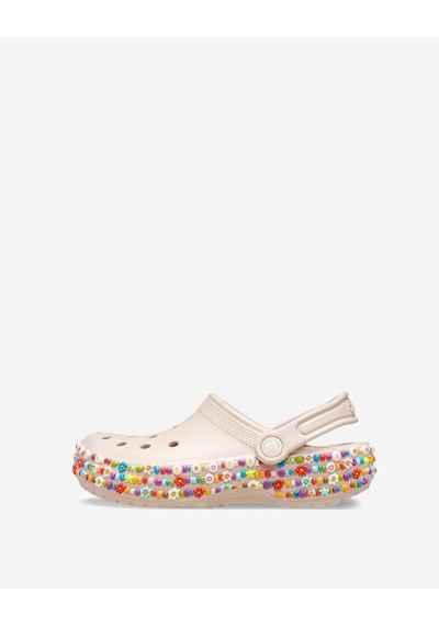 Crocs Classıc Beaded Band Kadın Terlik 211614-6ur Bej