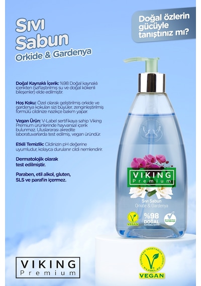 Viking Premium Orkide Sıvı El Sabunu 500 ML