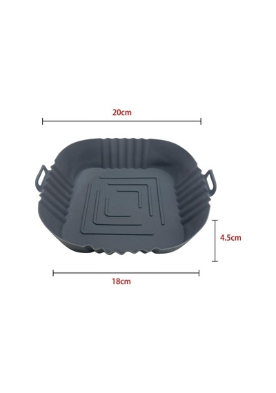 Xxl Xl Airfryer Pişirme Kabı Gri
