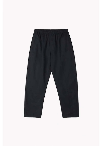 Obey Kolay Giyilen Twill Pantolon - %100 Pamuk Erkek Pantolonu Siyah